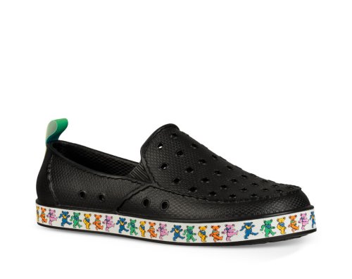 Sanuk Lil Walker - Sanuk Slippers Kids Black - Philippines KEBUMS540